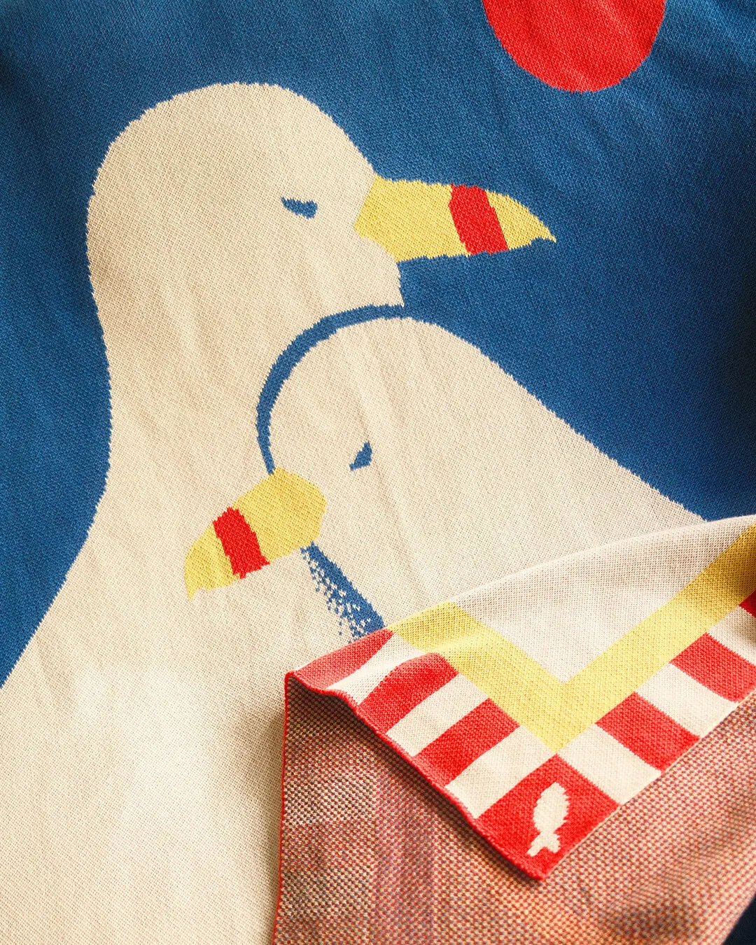 Lovebirds Knit Blanket - image 3