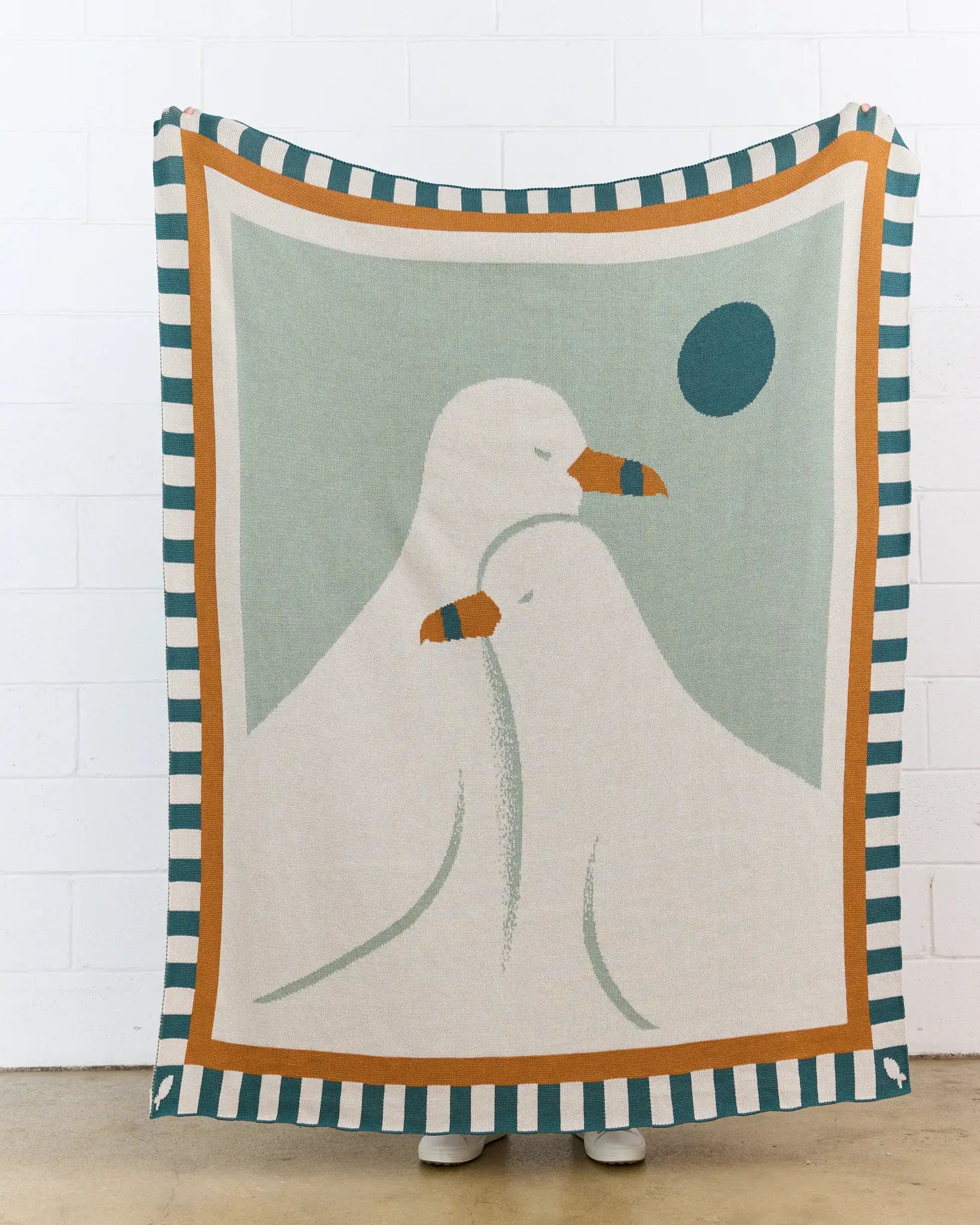 Lovebirds Knit Blanket - image 7