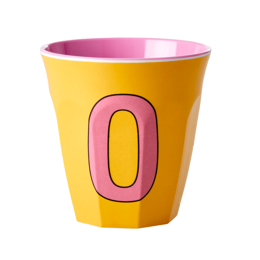 Letter O Cup - Pink