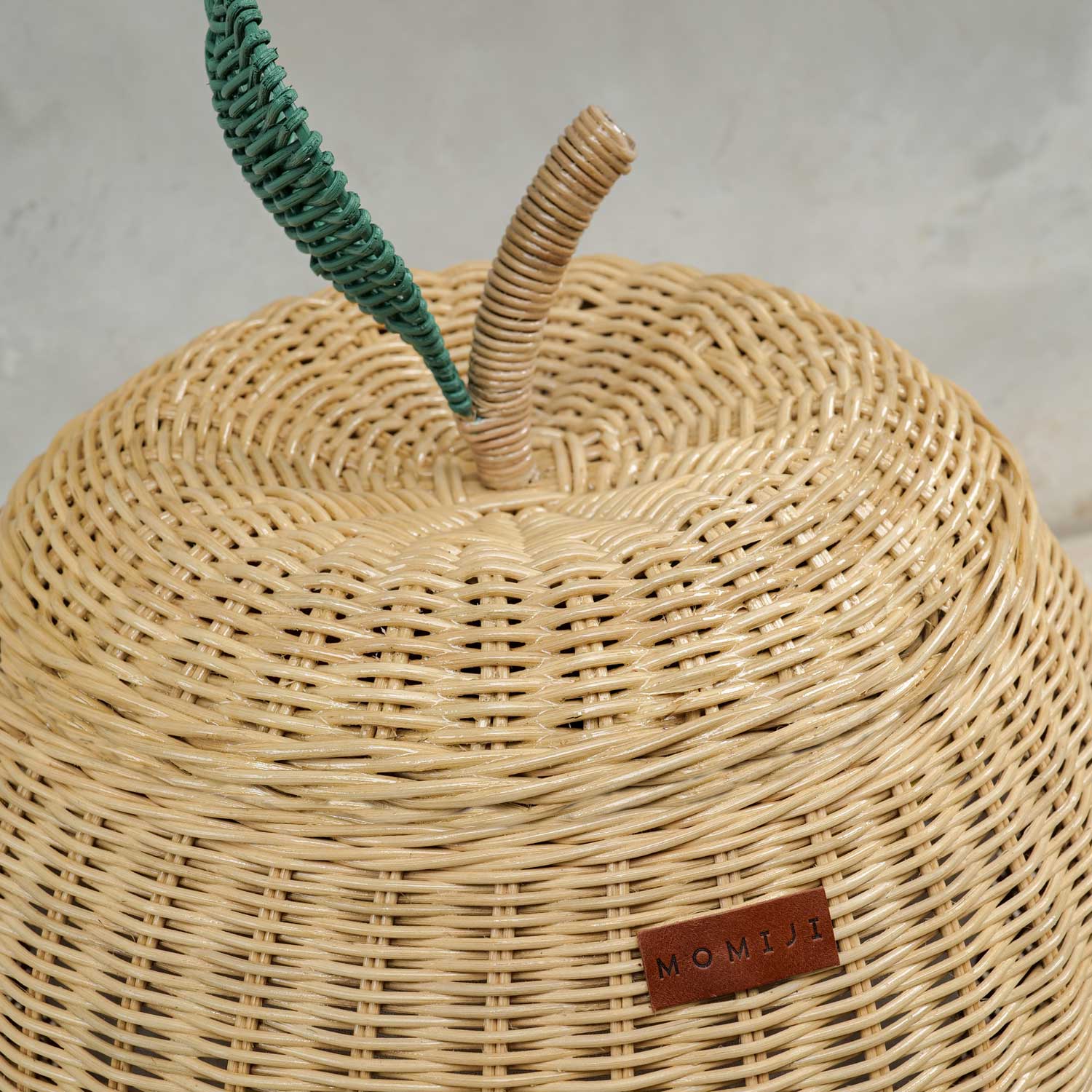 Apple Rattan Storage Basket - Medium - image 5
