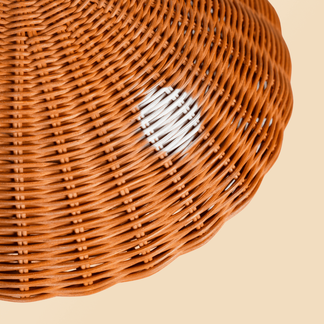 Mushroom Rattan Storage Basket - image 5