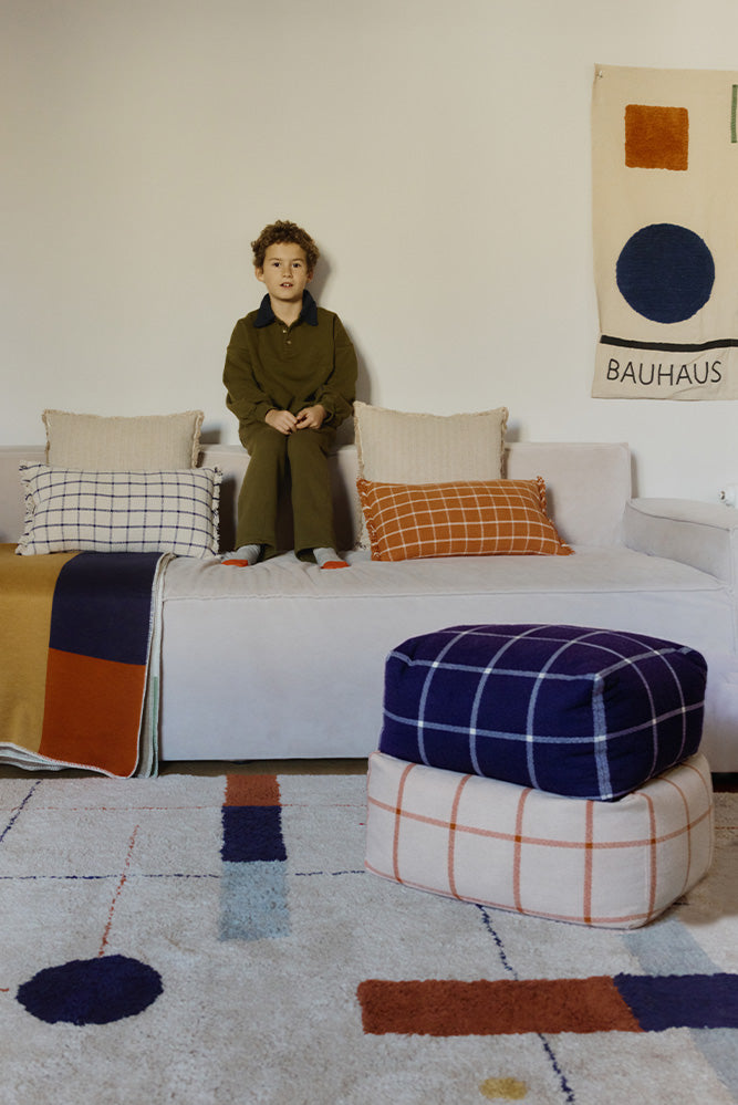 Geo Block Pouf - image 4