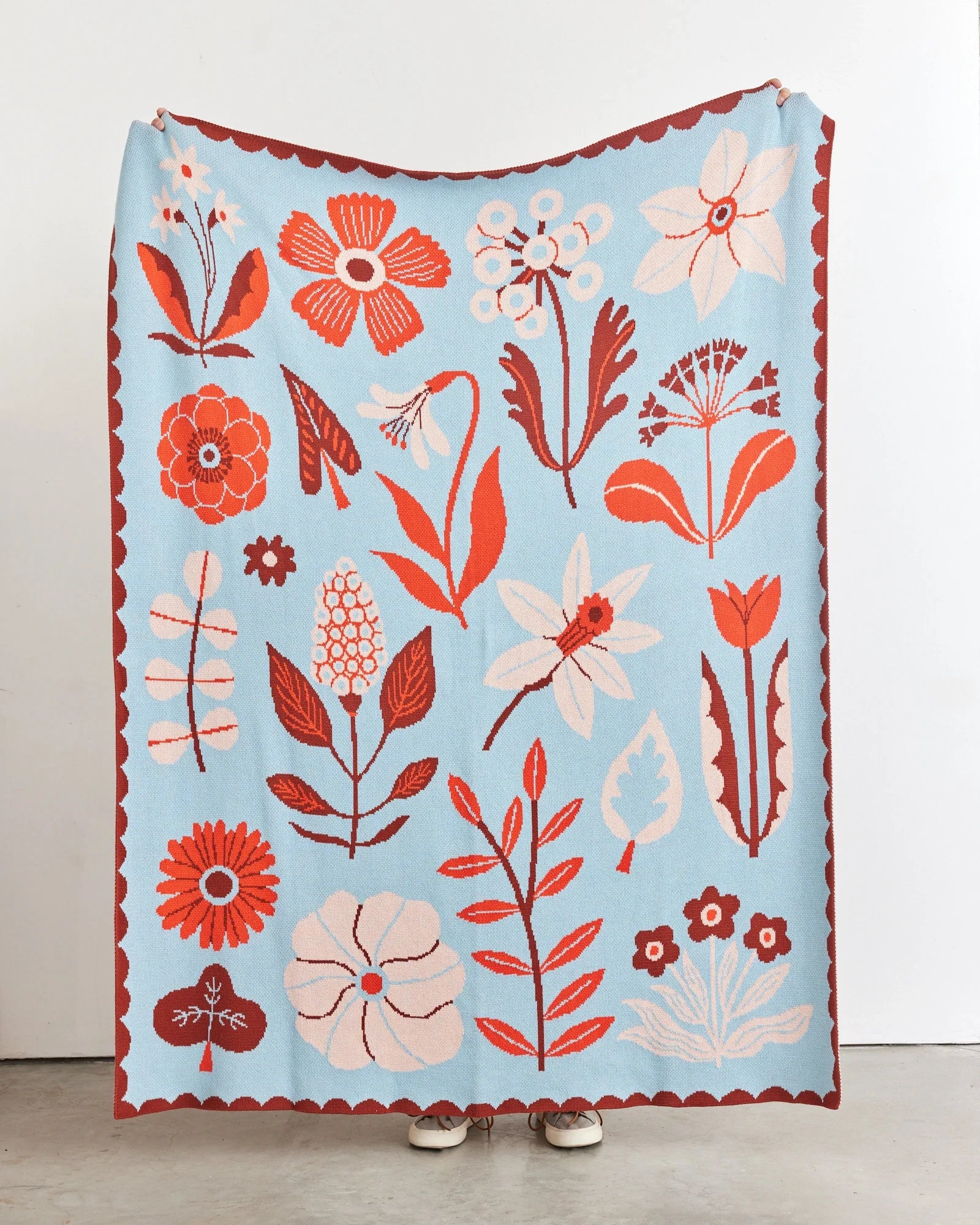 Petals Knit Blanket - image 6