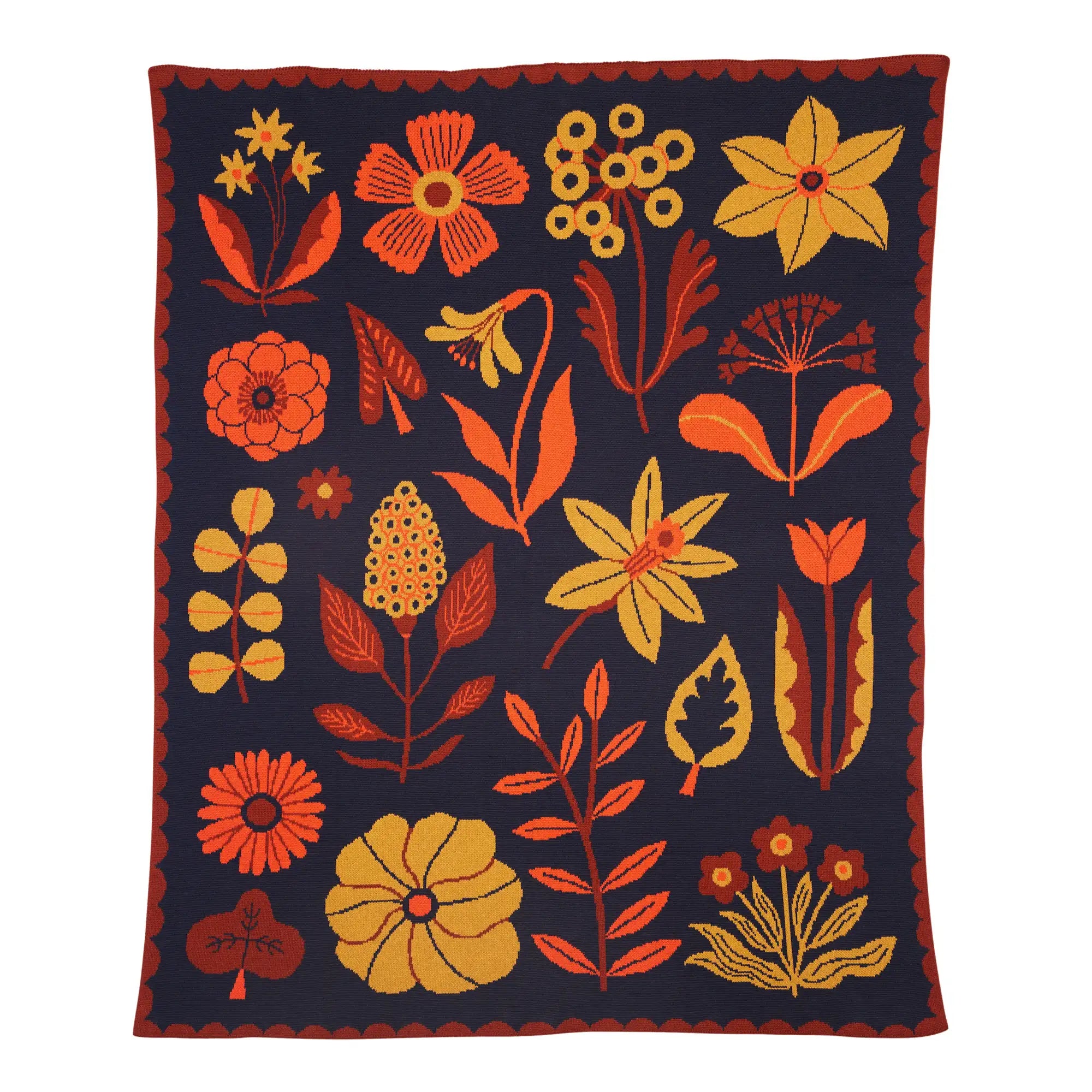 Petals Knit Blanket - image 8