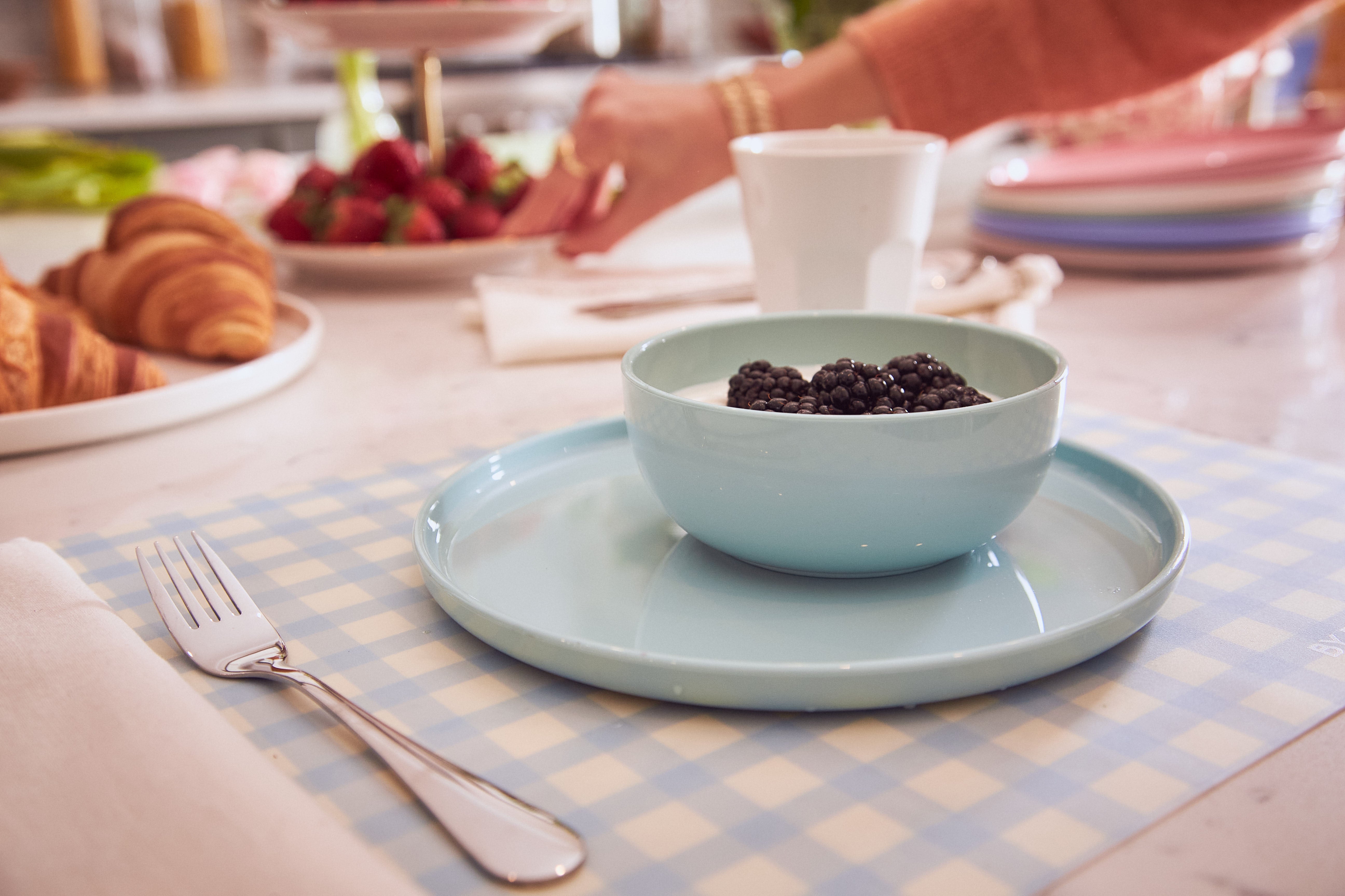 Complete Dinnerware Set - Seafoam - image 4