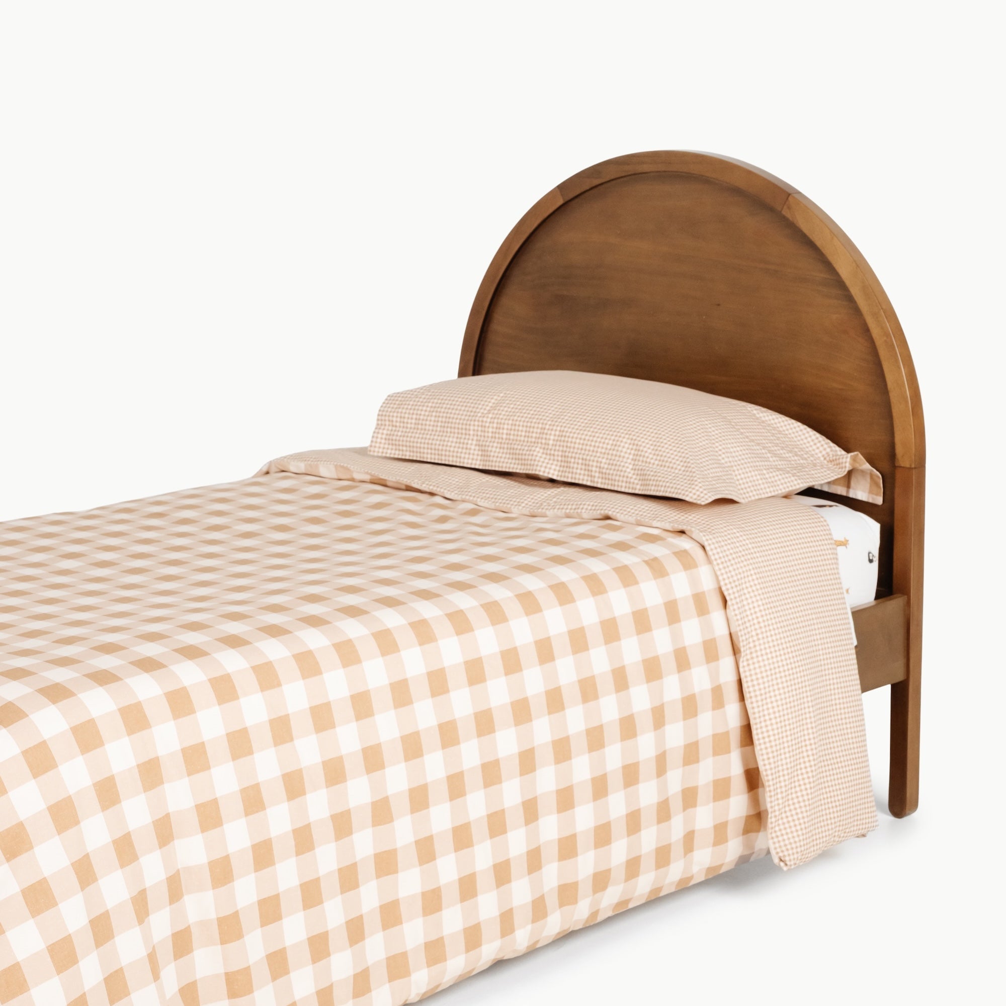 Gingham 100% Cotton Duvet Set - image 4