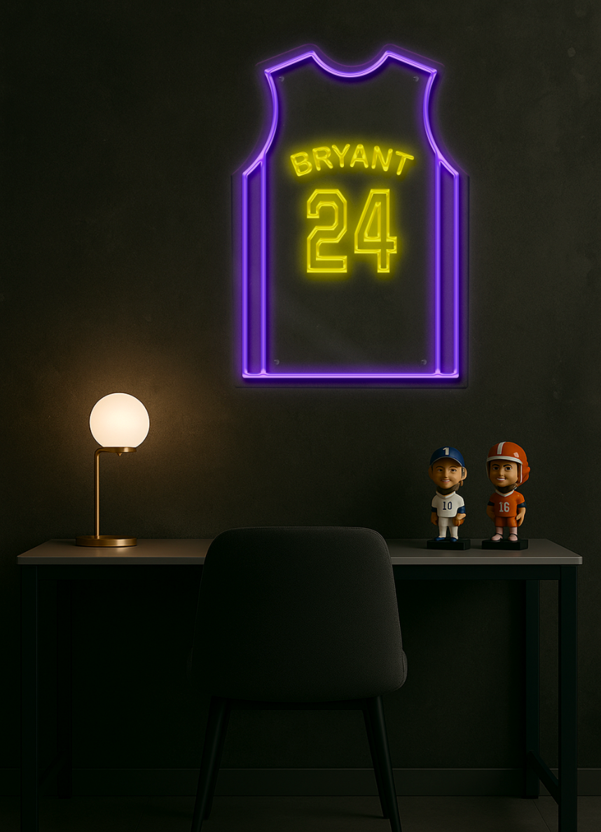 LED Jersey Sign - Bryant #24