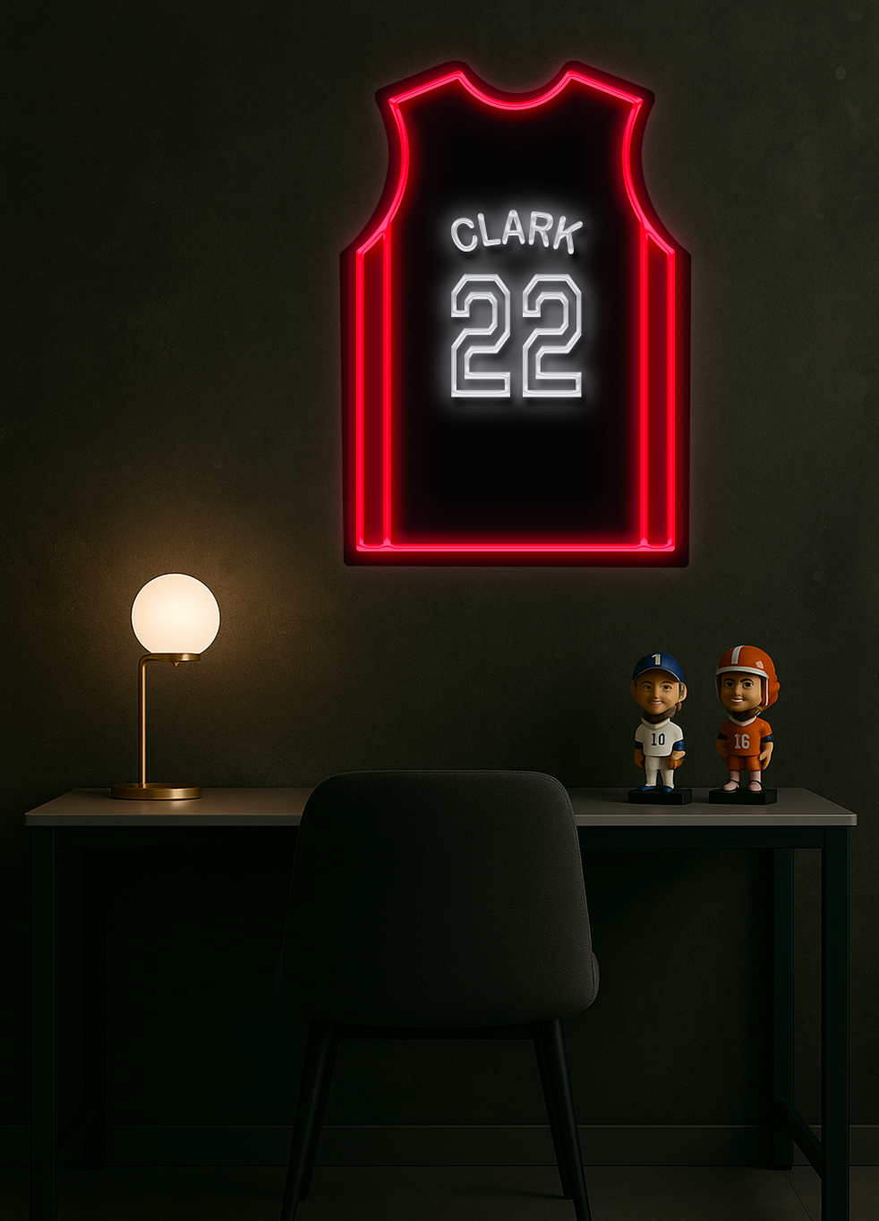 LED Jersey Sign - WNBA Clark #22 - image 3