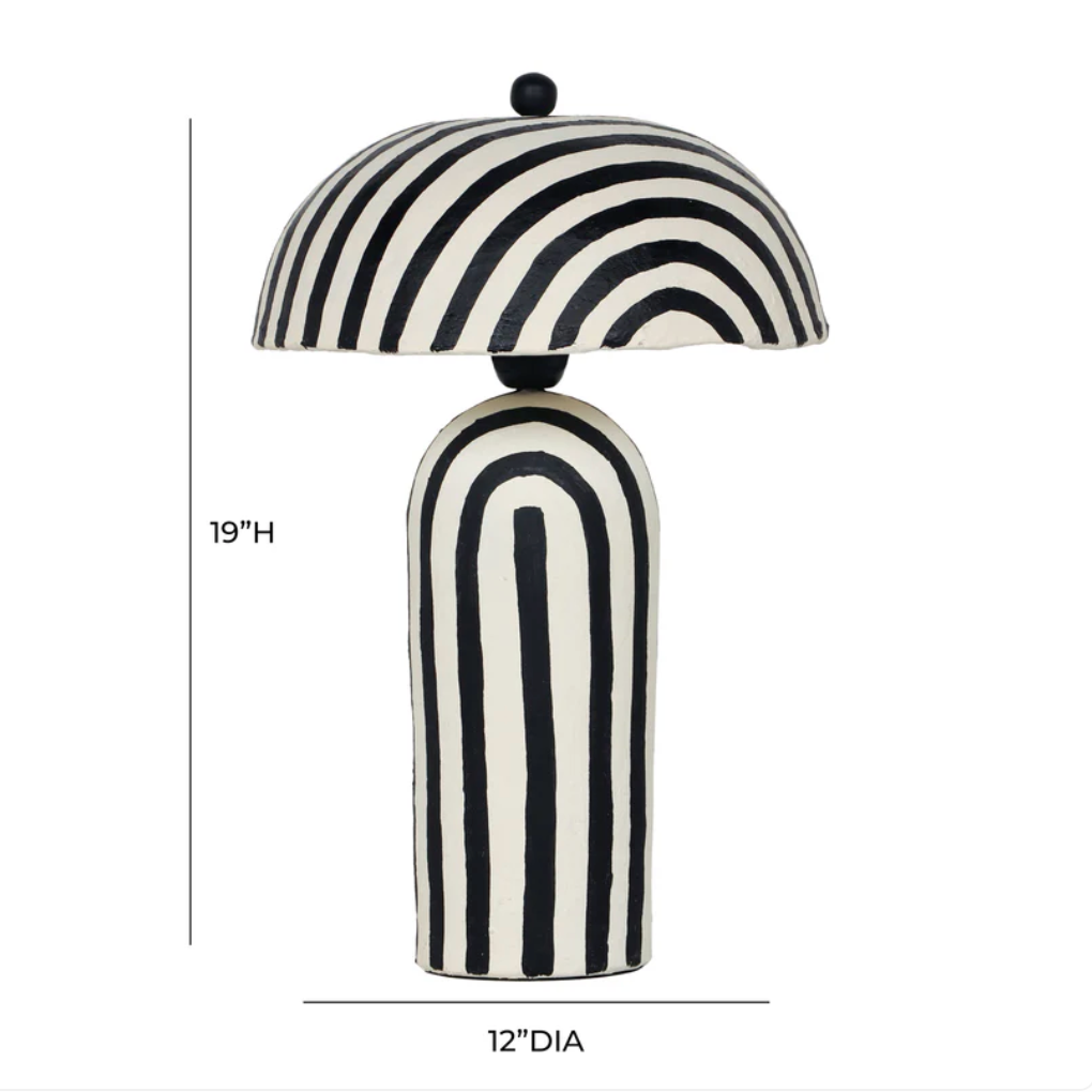Striped Table Lamp - image 3