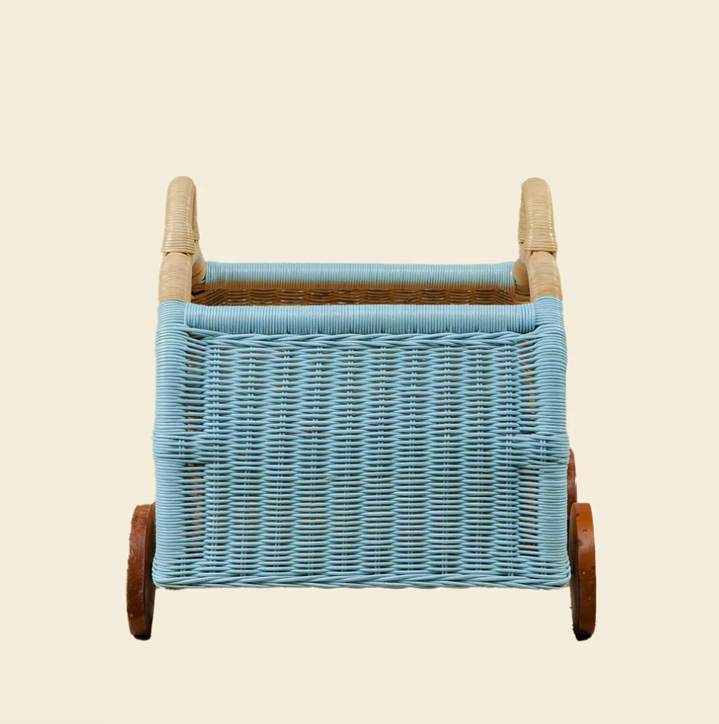 Wagon Storage Basket - Blue - image 5