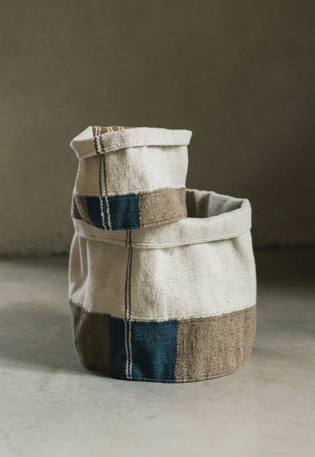 Handloom Nopal Mini Basket