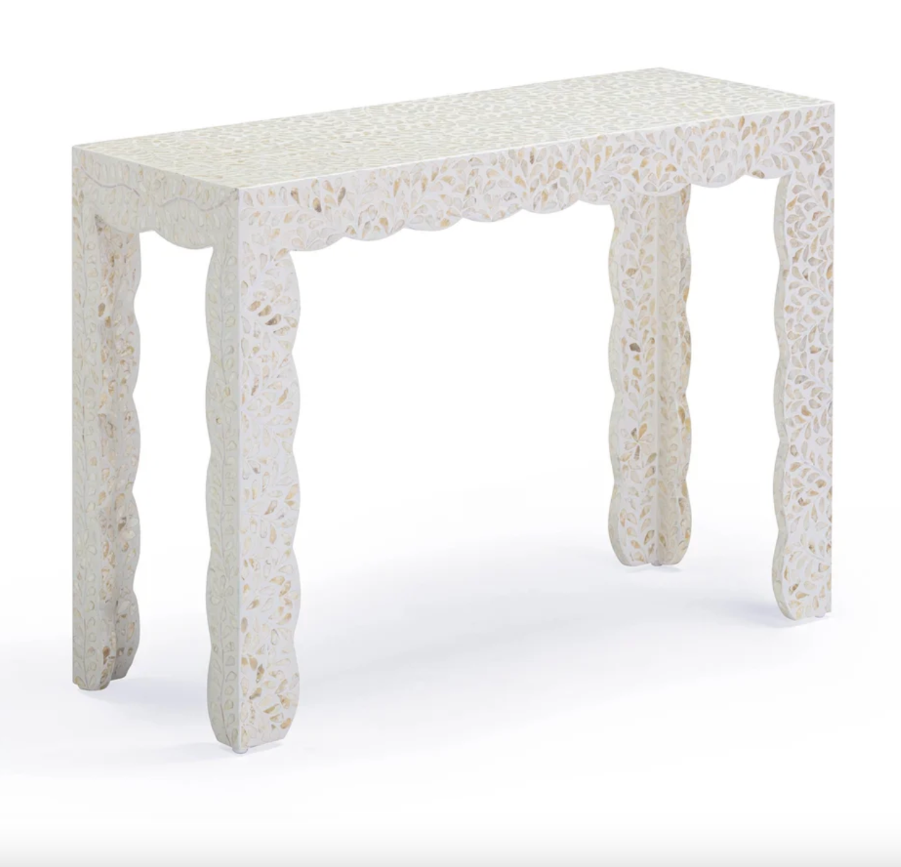 Piara Natural Shell Console Table - image 1