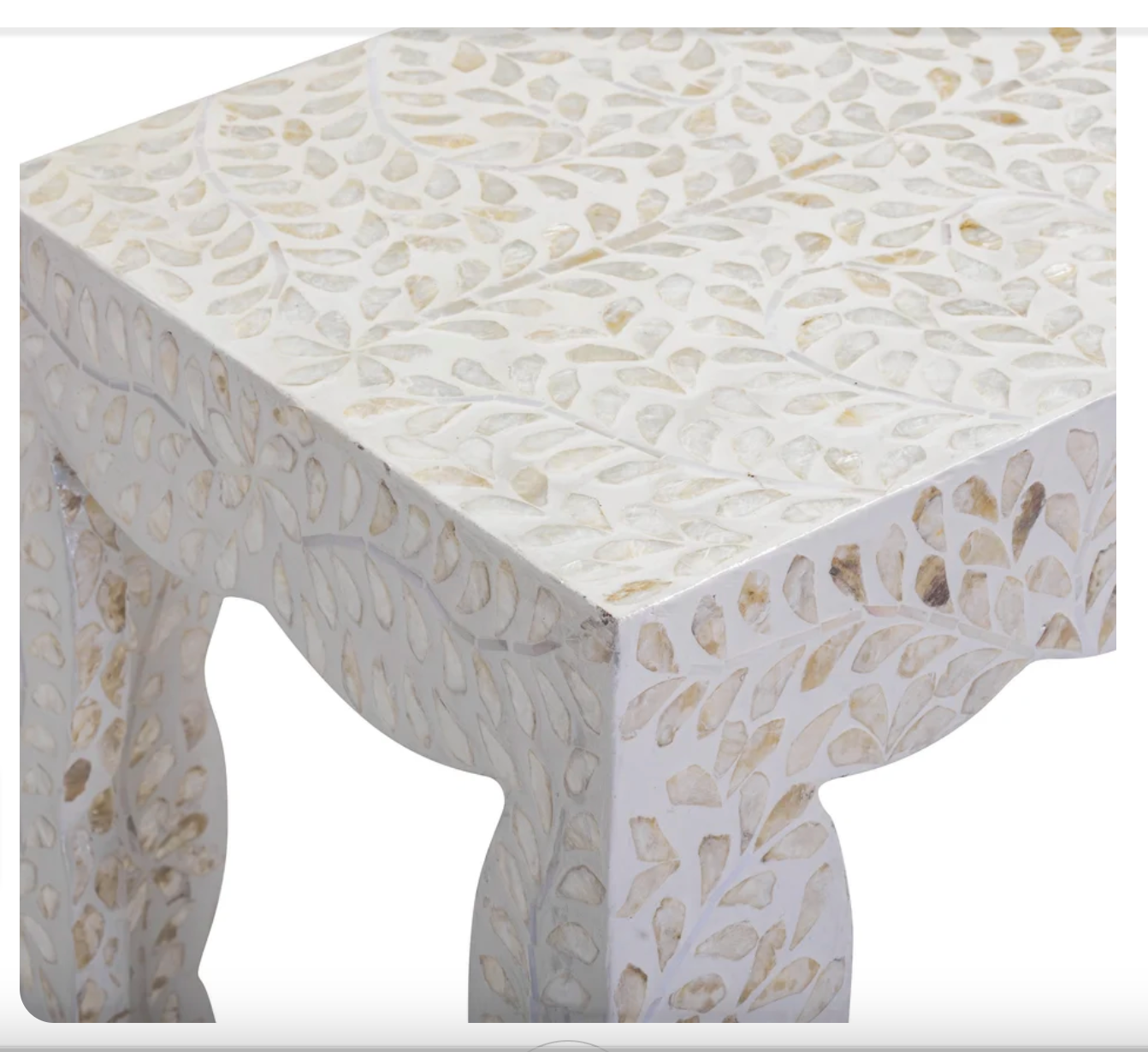 Piara Natural Shell Console Table - image 4