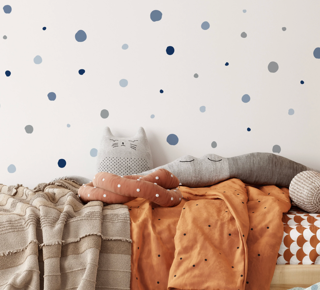 Peel and Stick Polka Dot Wall Decals - image 6