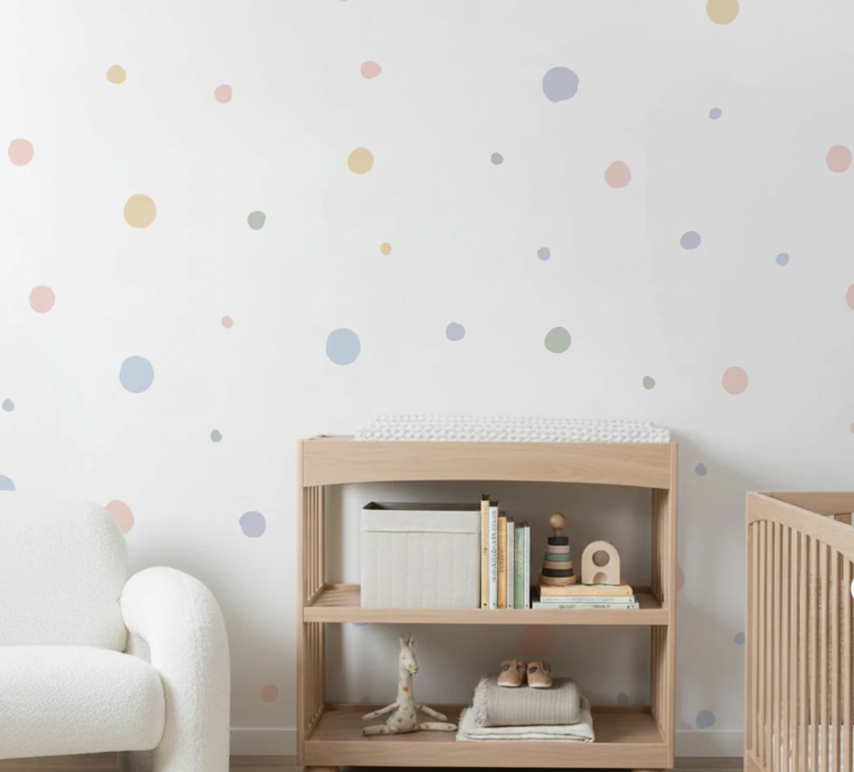 Peel and Stick Polka Dot Wall Decals - image 10
