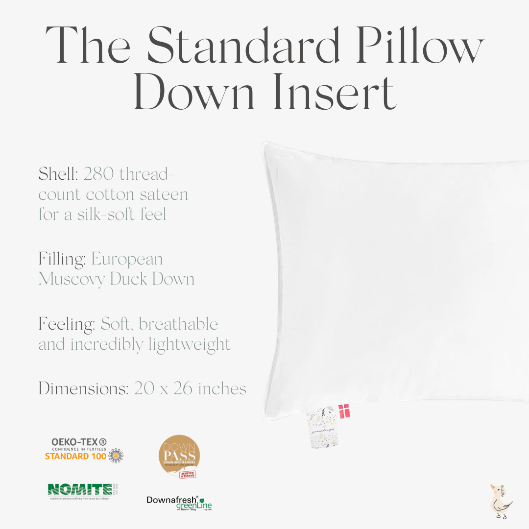 Standard Pillow Down Insert - image 7