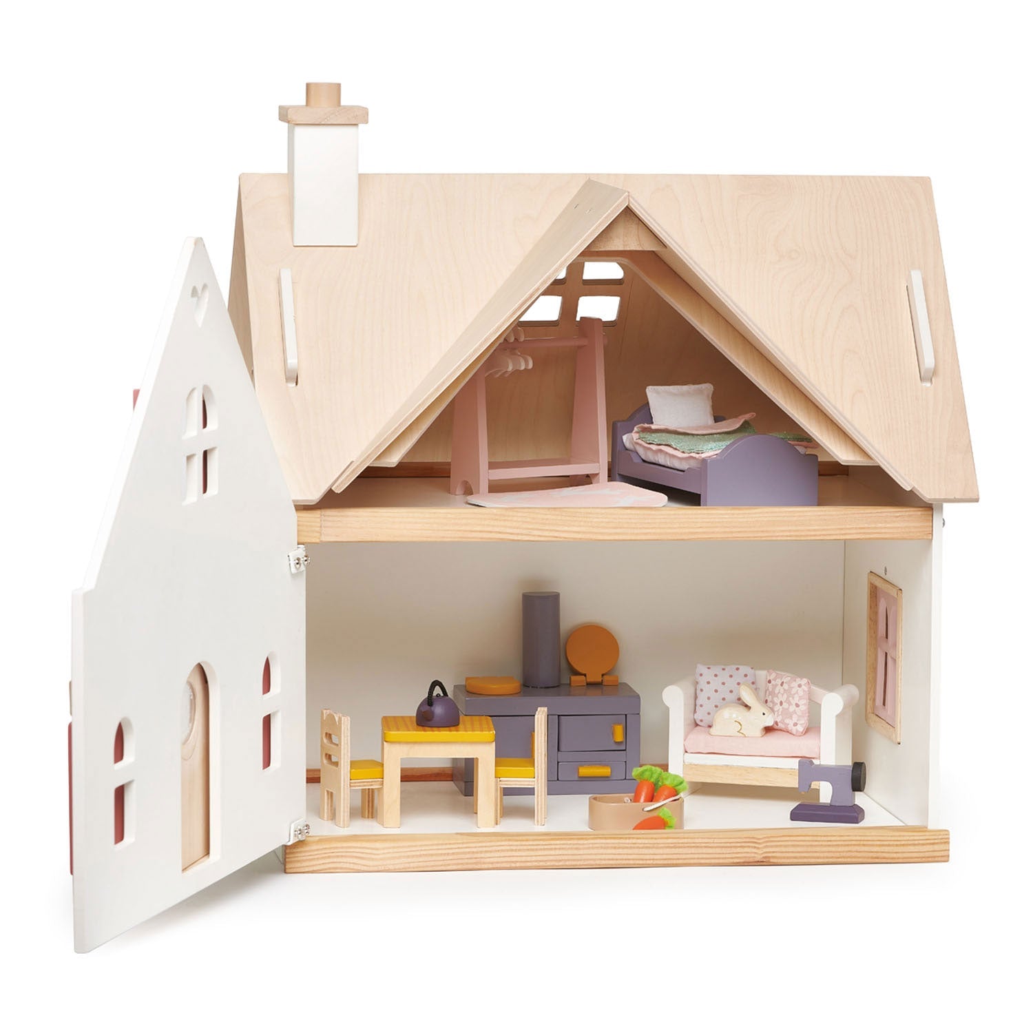 Cottontail Wooden Doll House - image 3