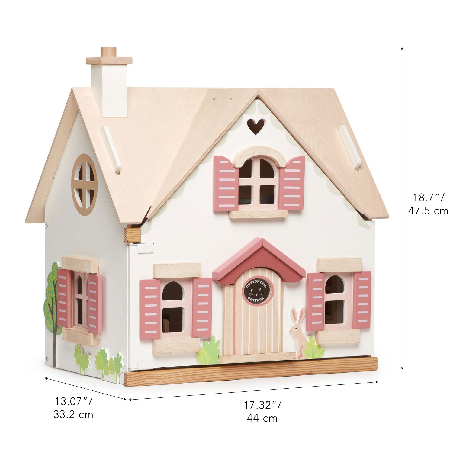 Cottontail Wooden Doll House - image 7