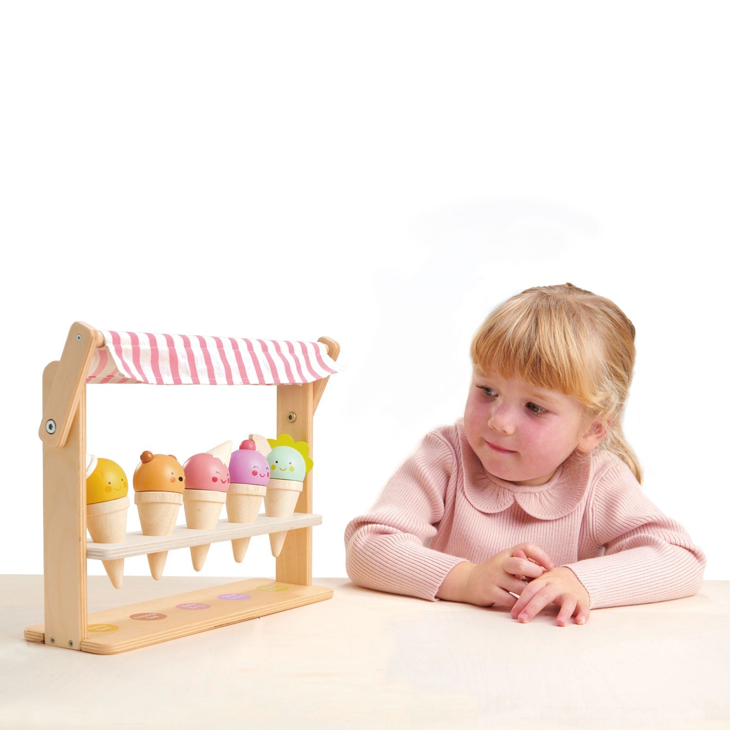 Wooden Ice Cream Scoop Set - image 3