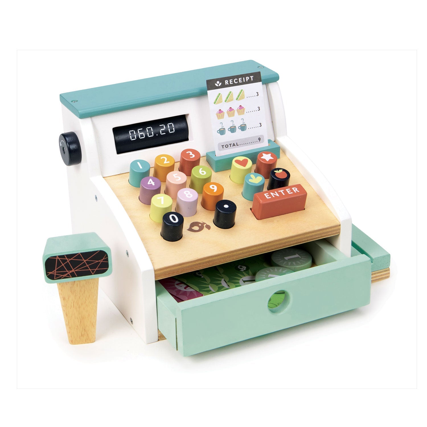 Wooden Play Cash Register