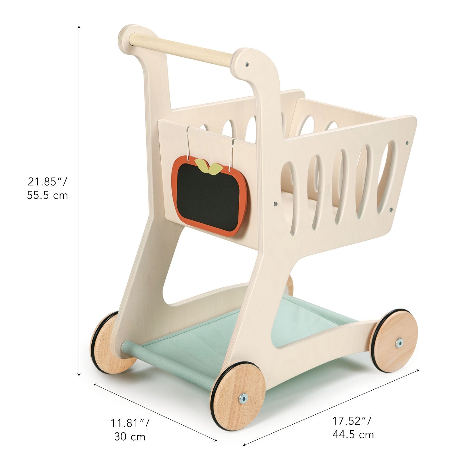 Wooden Pretend Play Shopping Cart - image 6