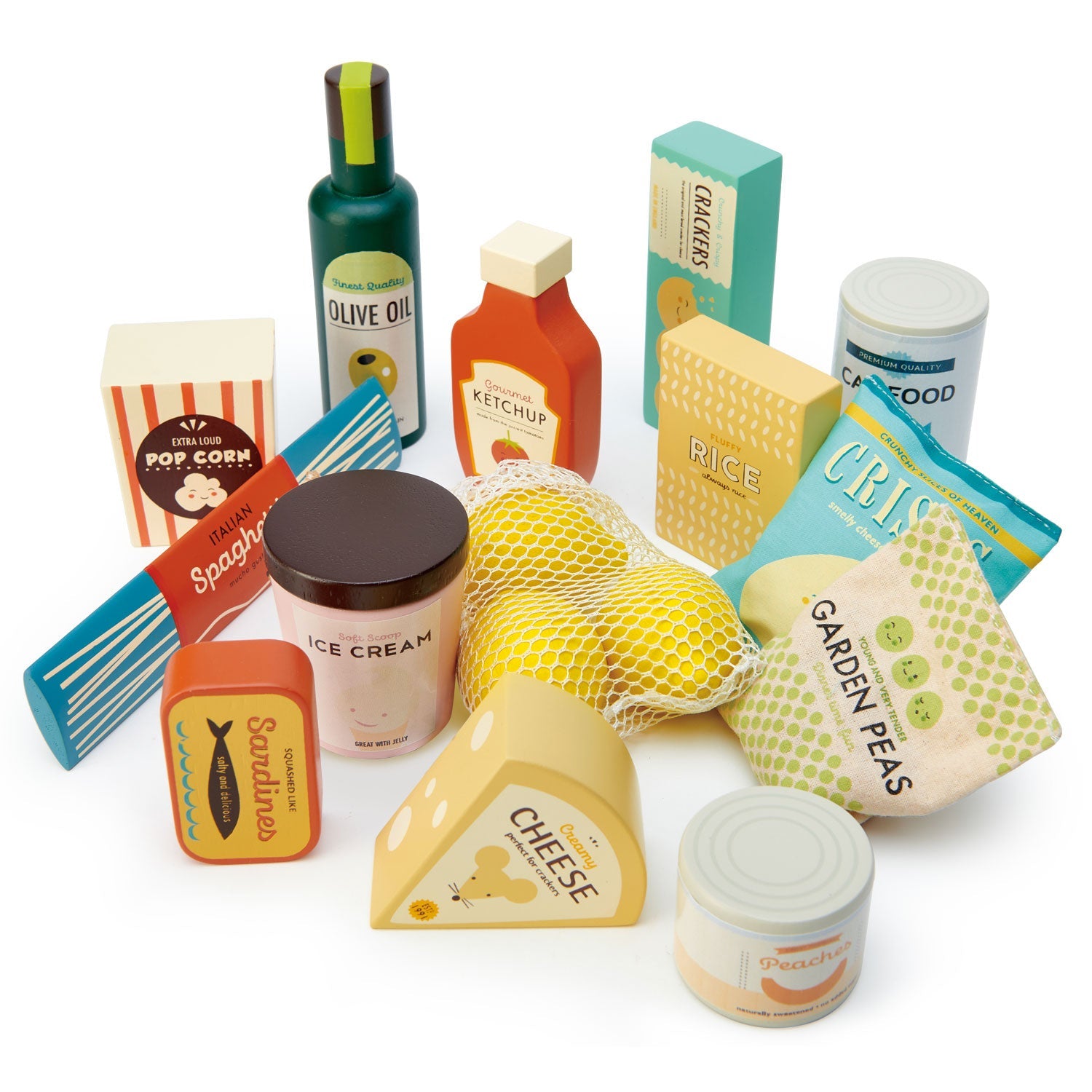 Wooden Supermarket Grocery Set - image 7