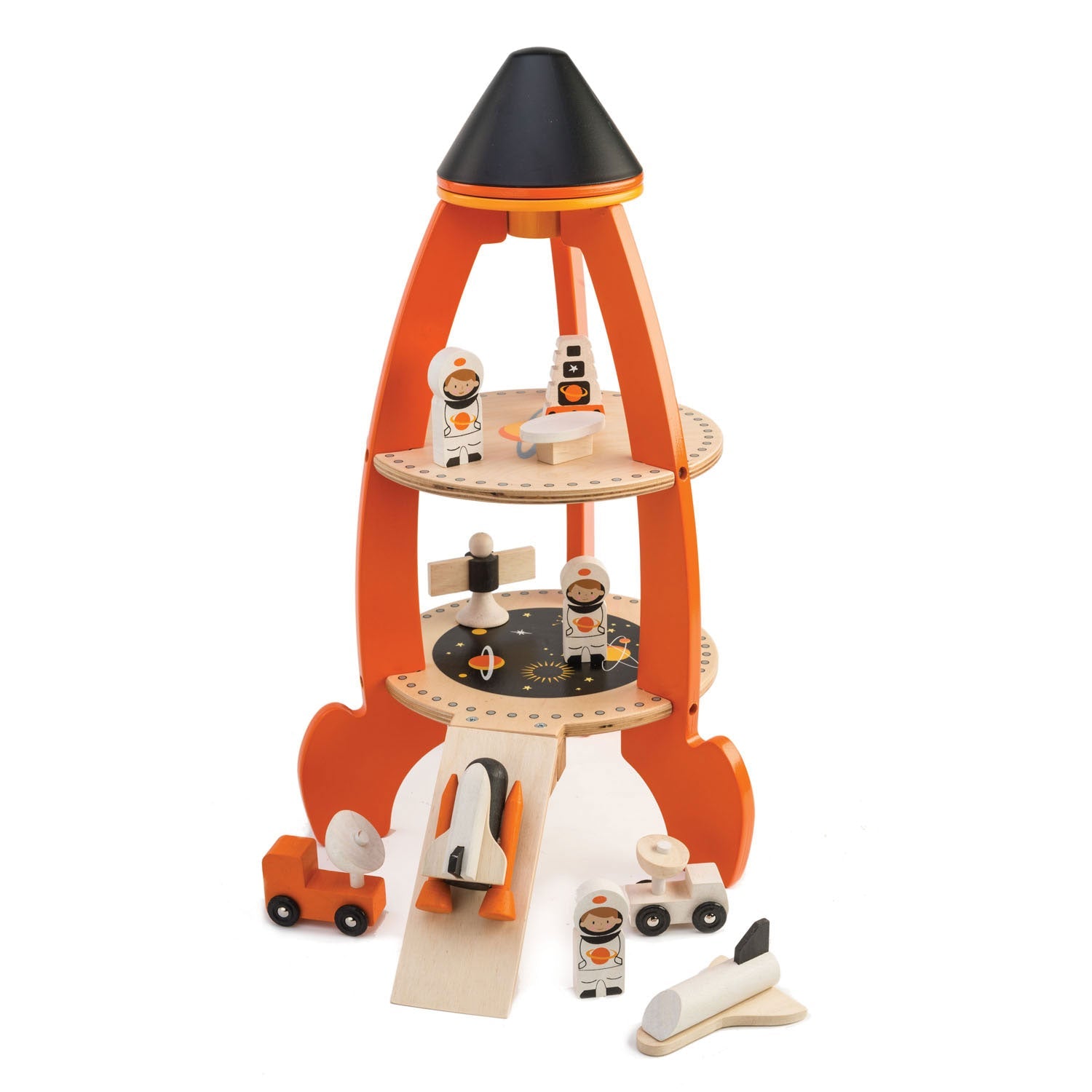 Cosmic Wooden Rocket Set