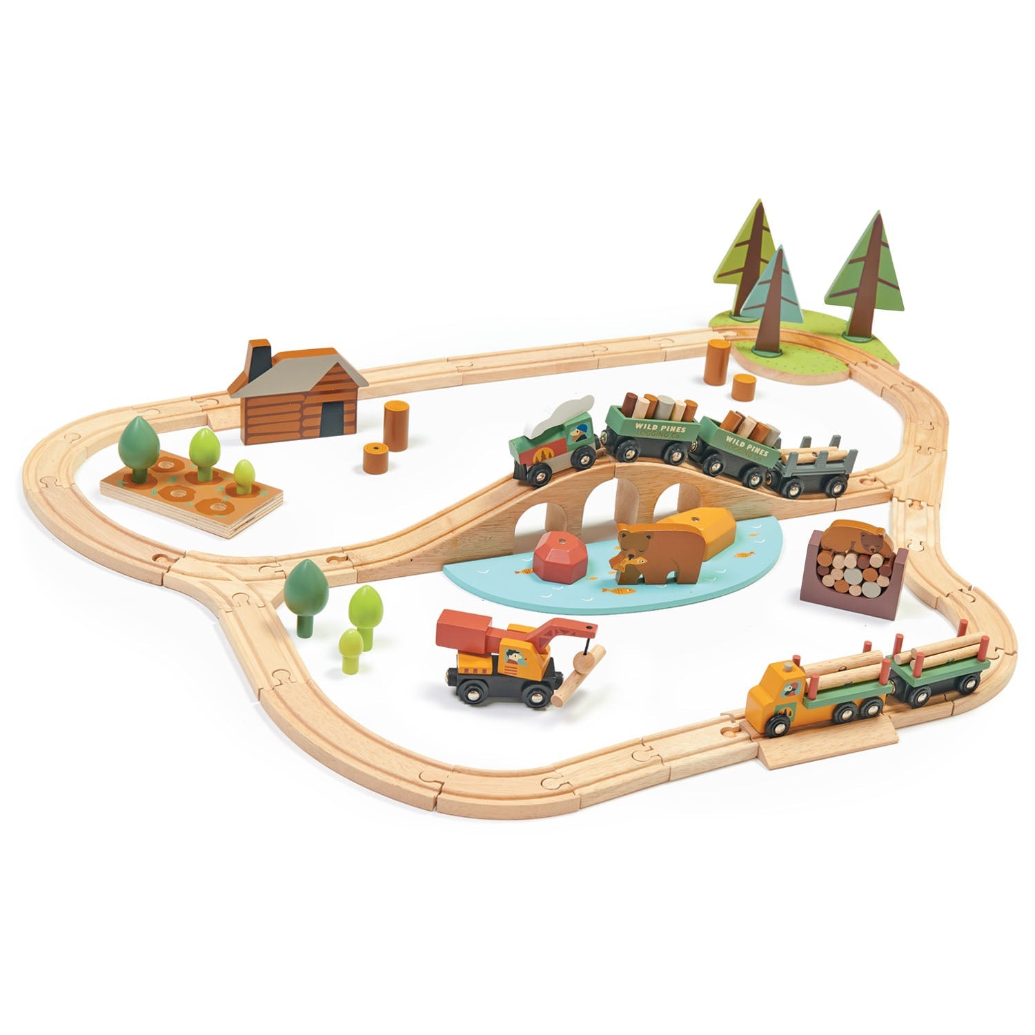 Wild Pines Train Set - image 1