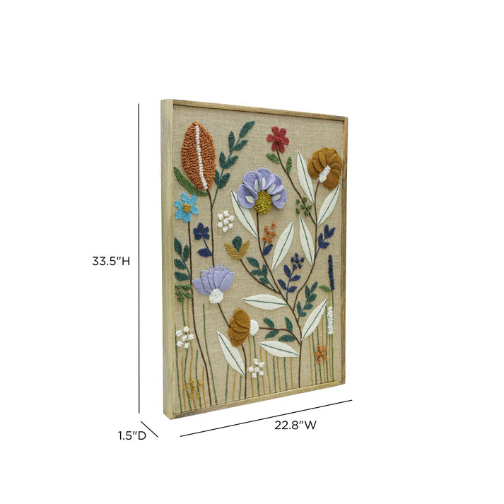 Muro "Sprout" Embroidered Wall Art - image 4