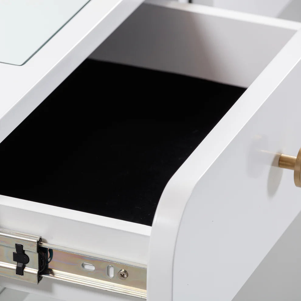 Hollywood Vanity Desk - White - image 4