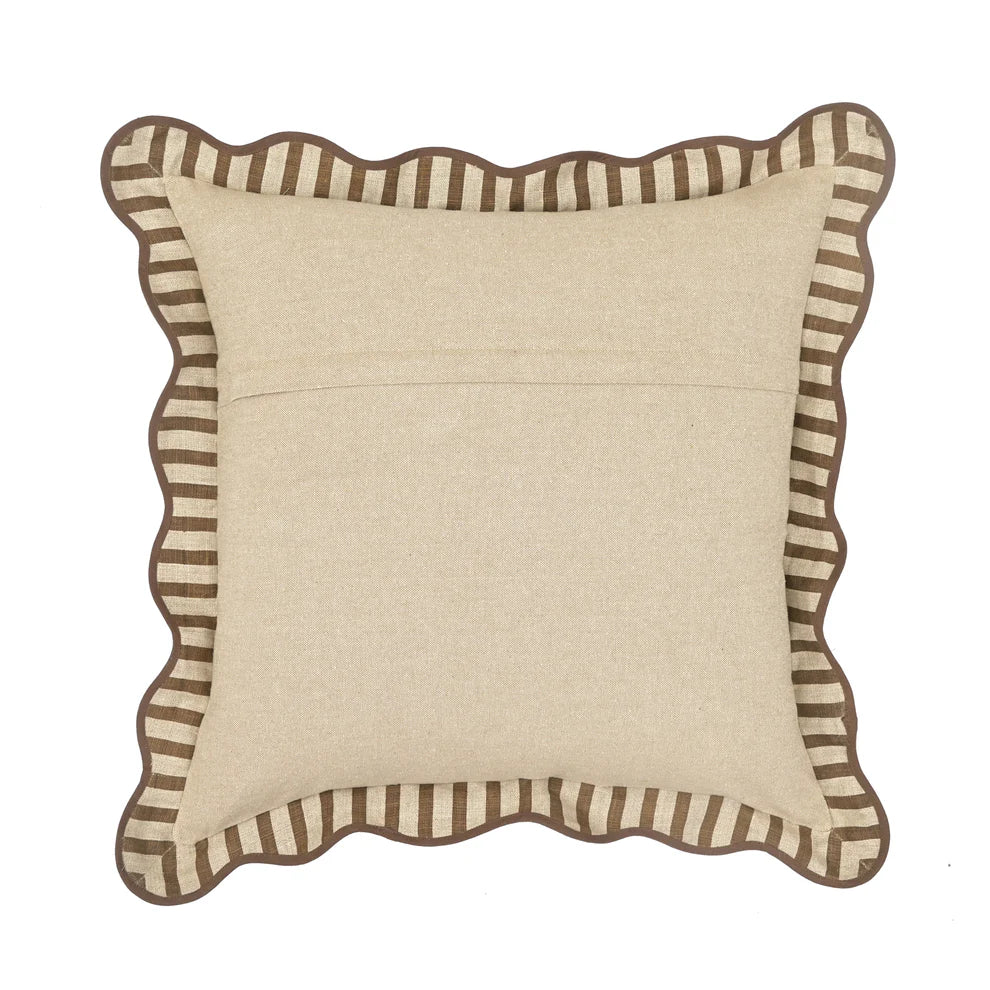 Striped Linen Throw Pillow - image 6