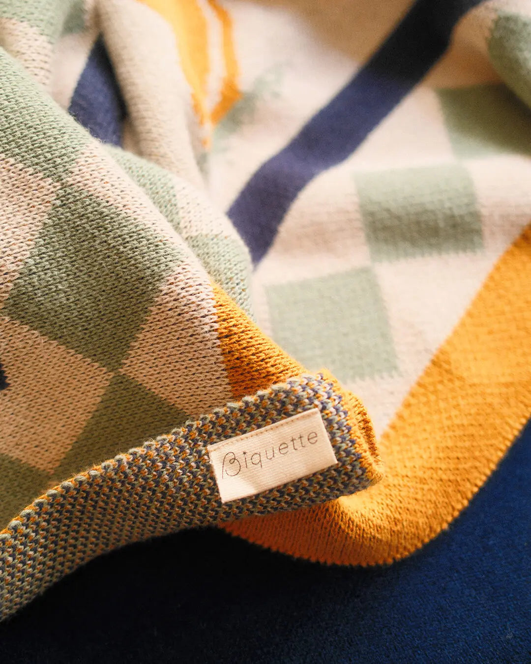 Un Beau Poisson Knit Blanket - image 6