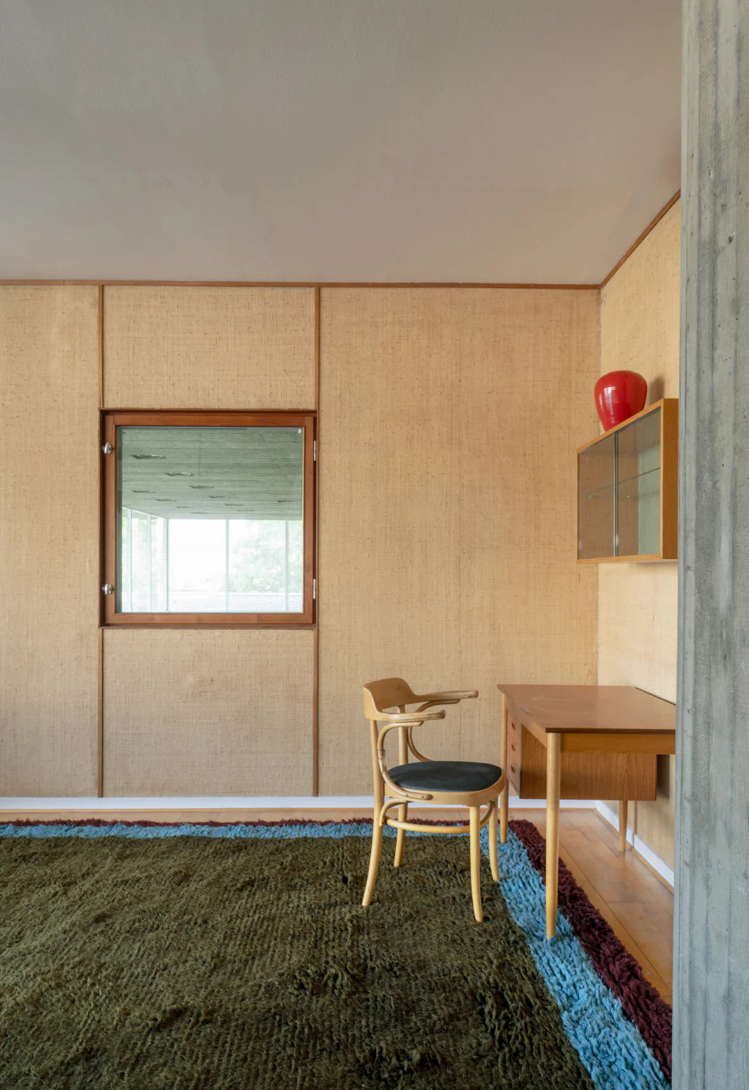 Shaggy Edge Wool Rug - Eden - image 3