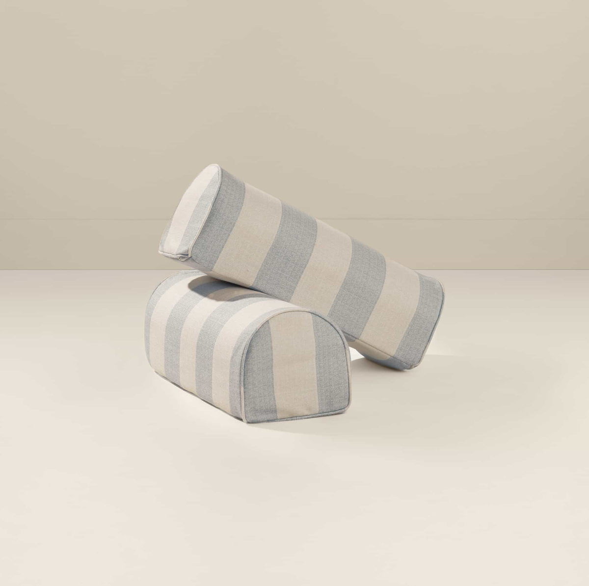 Harlan Armrests (Set of 2) - Ivory and Sky