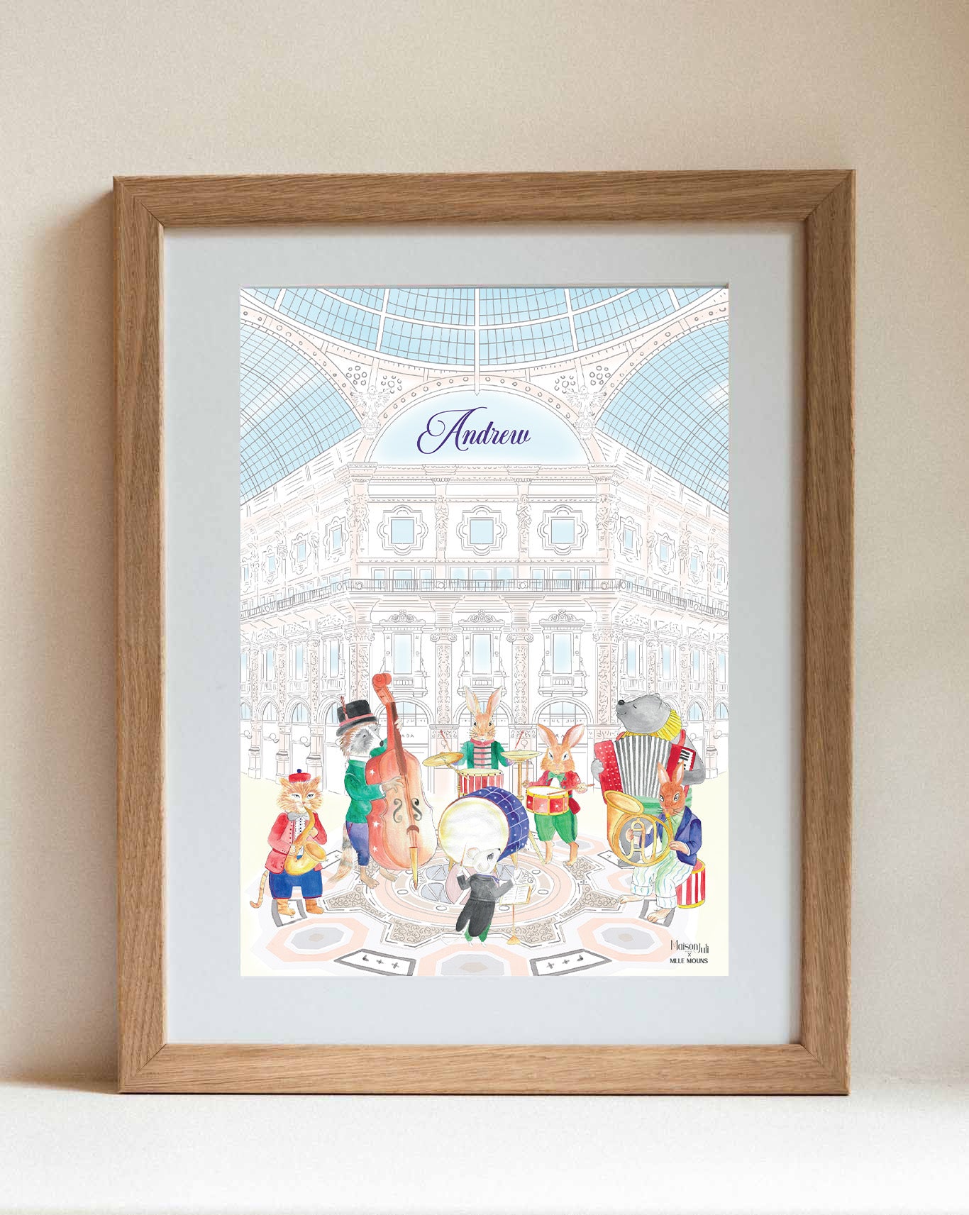 Custom Art Sketch - Orchestra of Milan for Boys