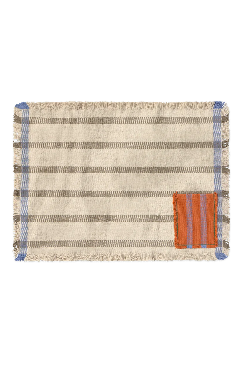 Set of 2 Handloom Placemat with Pockets - image 11