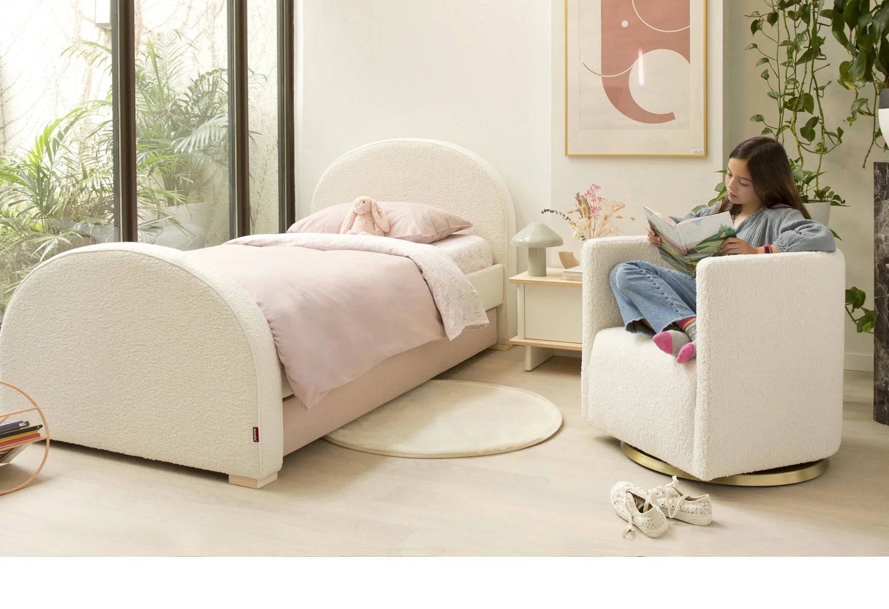Luna Bed with Trundle- Twin, Full & Queen