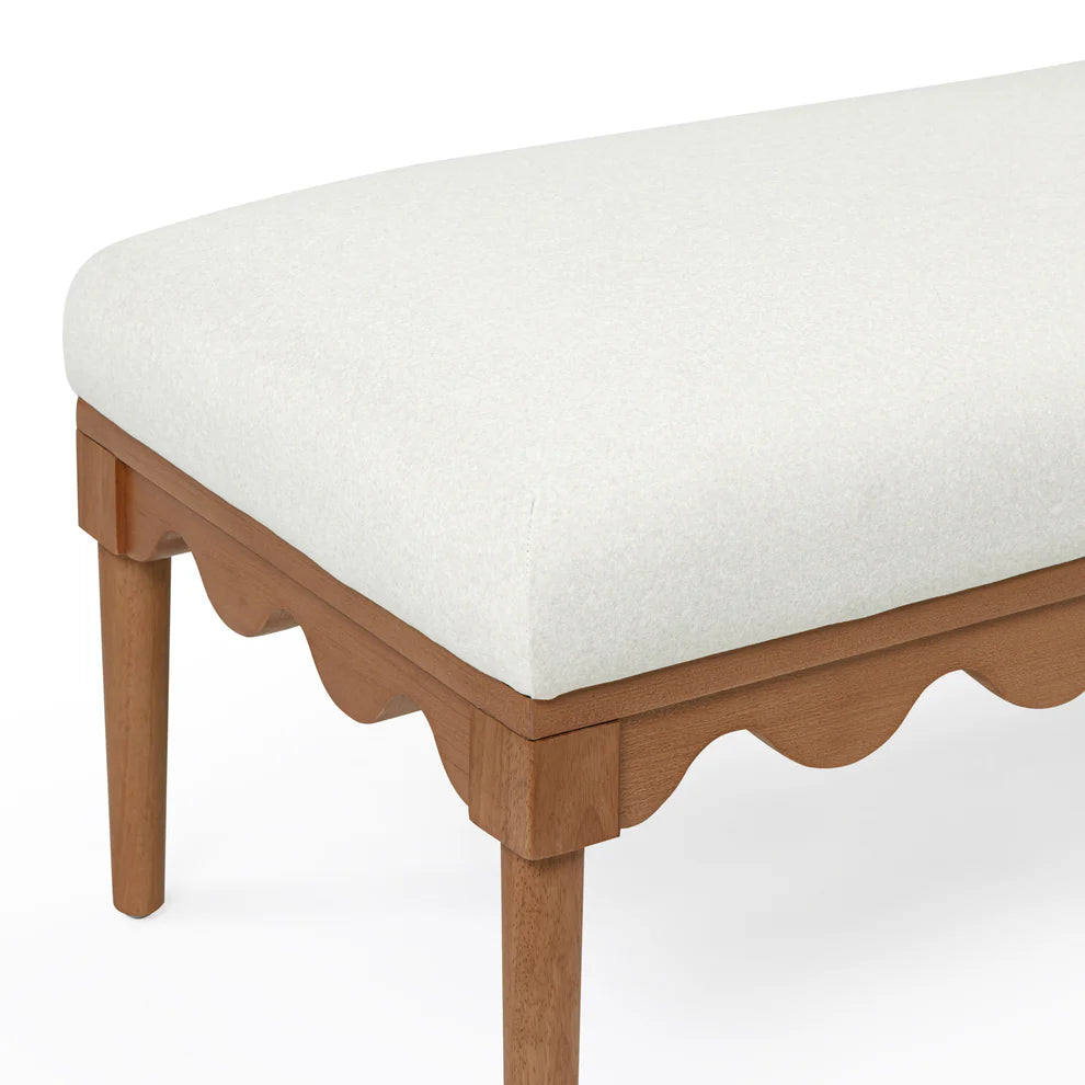 Oodle Performance Vegan Mohair Bench
