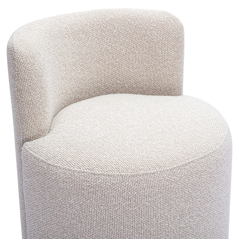 Hakuna Cream Performance Boucle Desk Chair - image 3