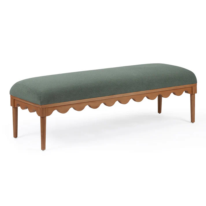 Oodle Performance Vegan Mohair Bench - image 6