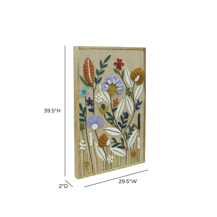 Muro "Sprout" Embroidered Wall Art - image 5