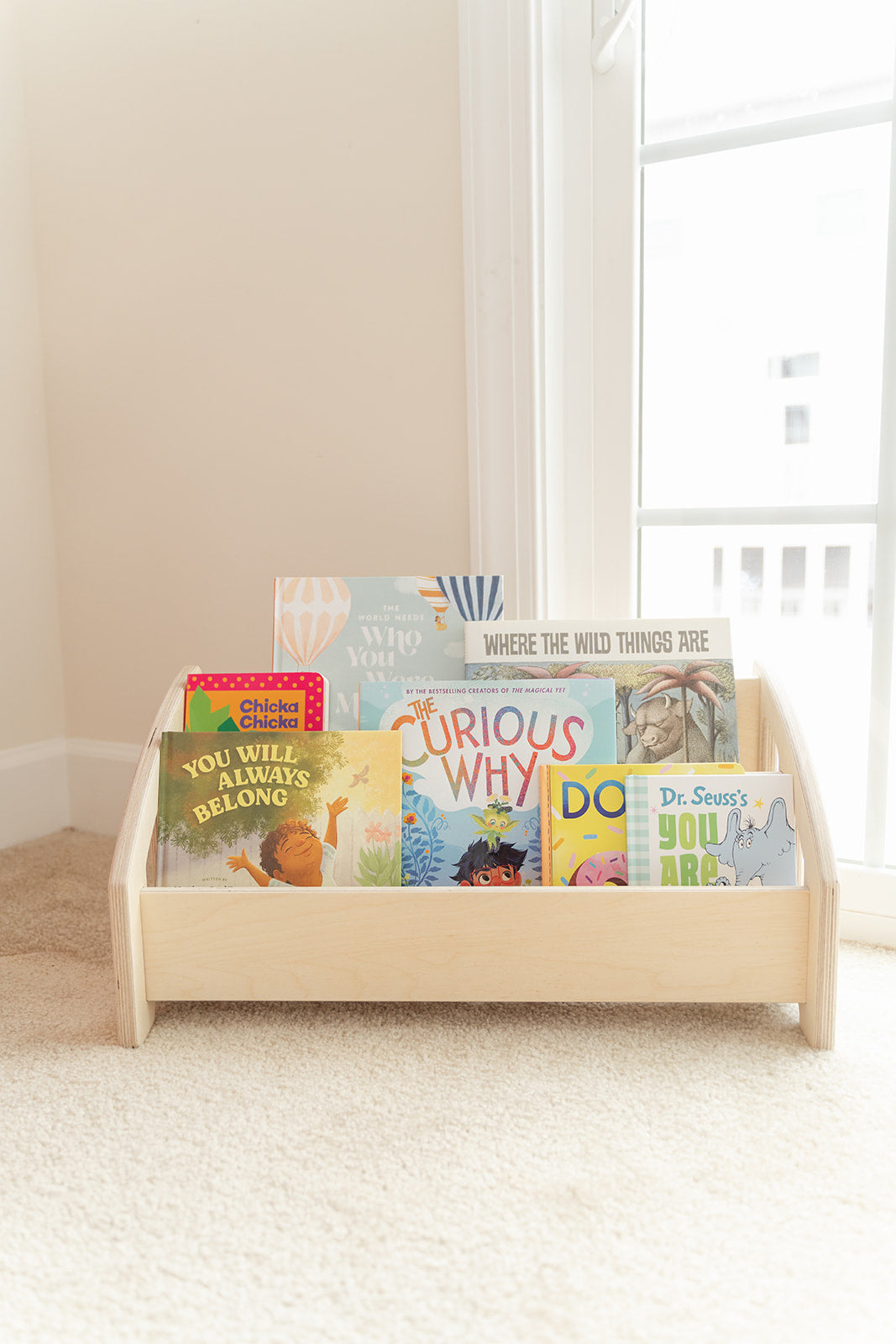 Floor Face-Out Wooden Bookshelf - image 5