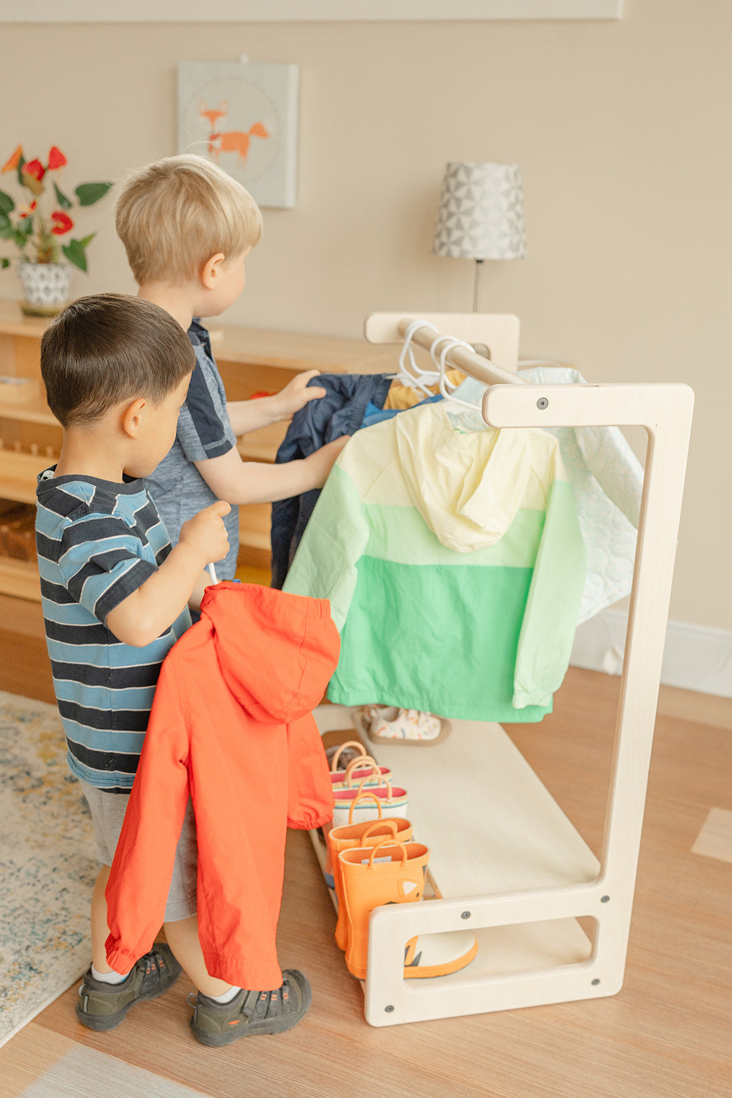 Wooden Clothing Rack - image 10