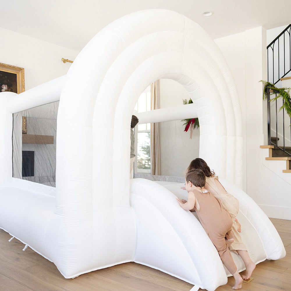 Indoor/Outdoor Bouncy Pad - Rainbow - image 3