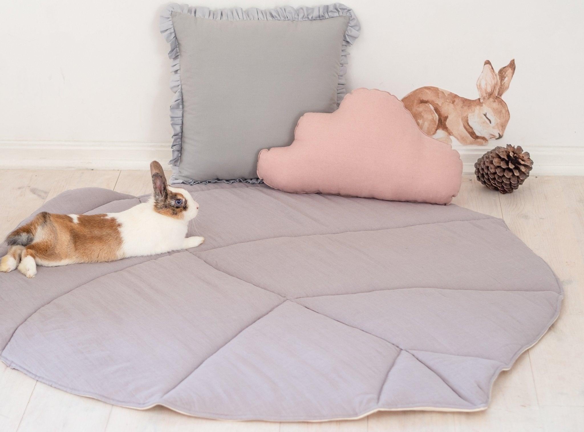 Linen Cloud Pillow Pink - image 4