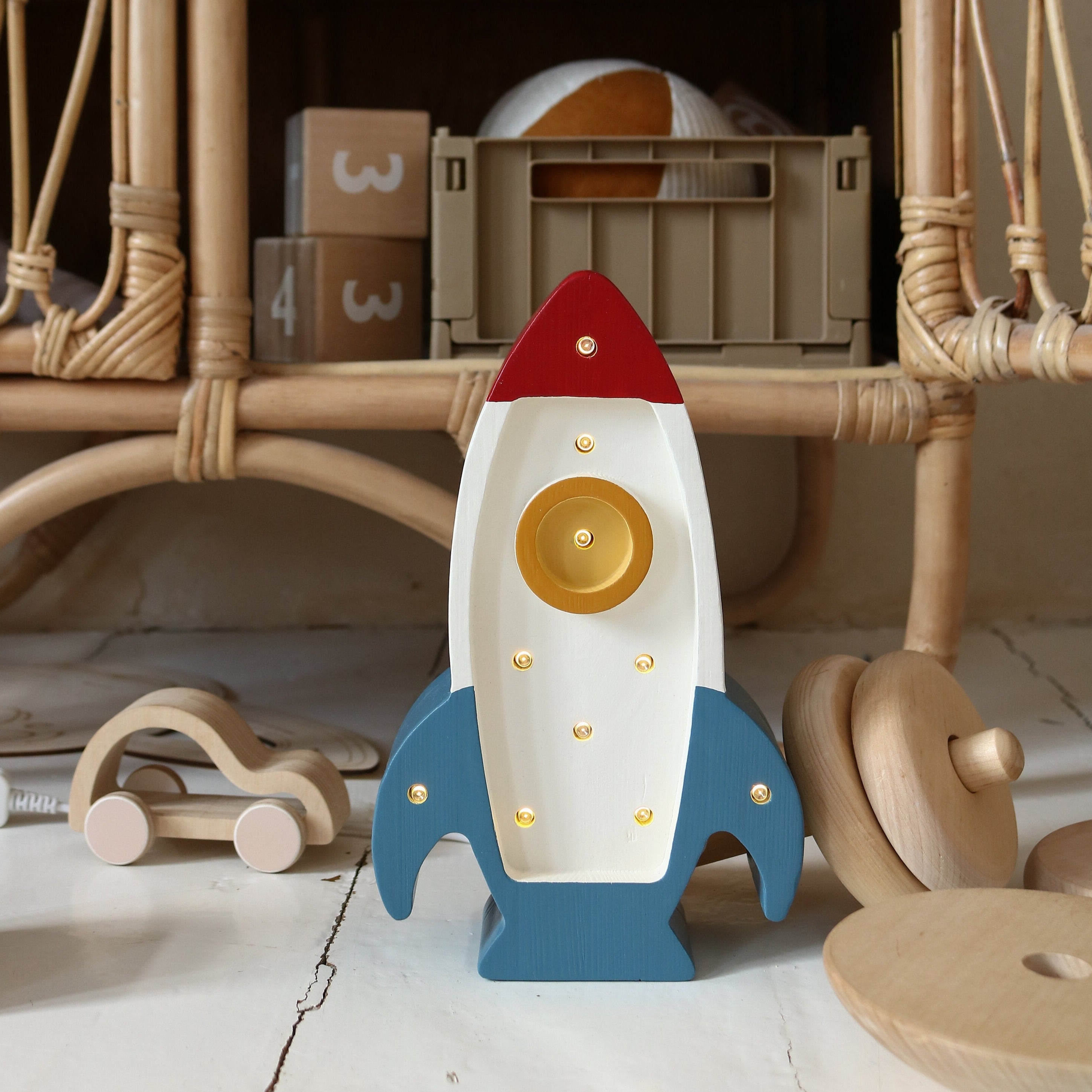 Mini Rocket Ship Lamp - image 6