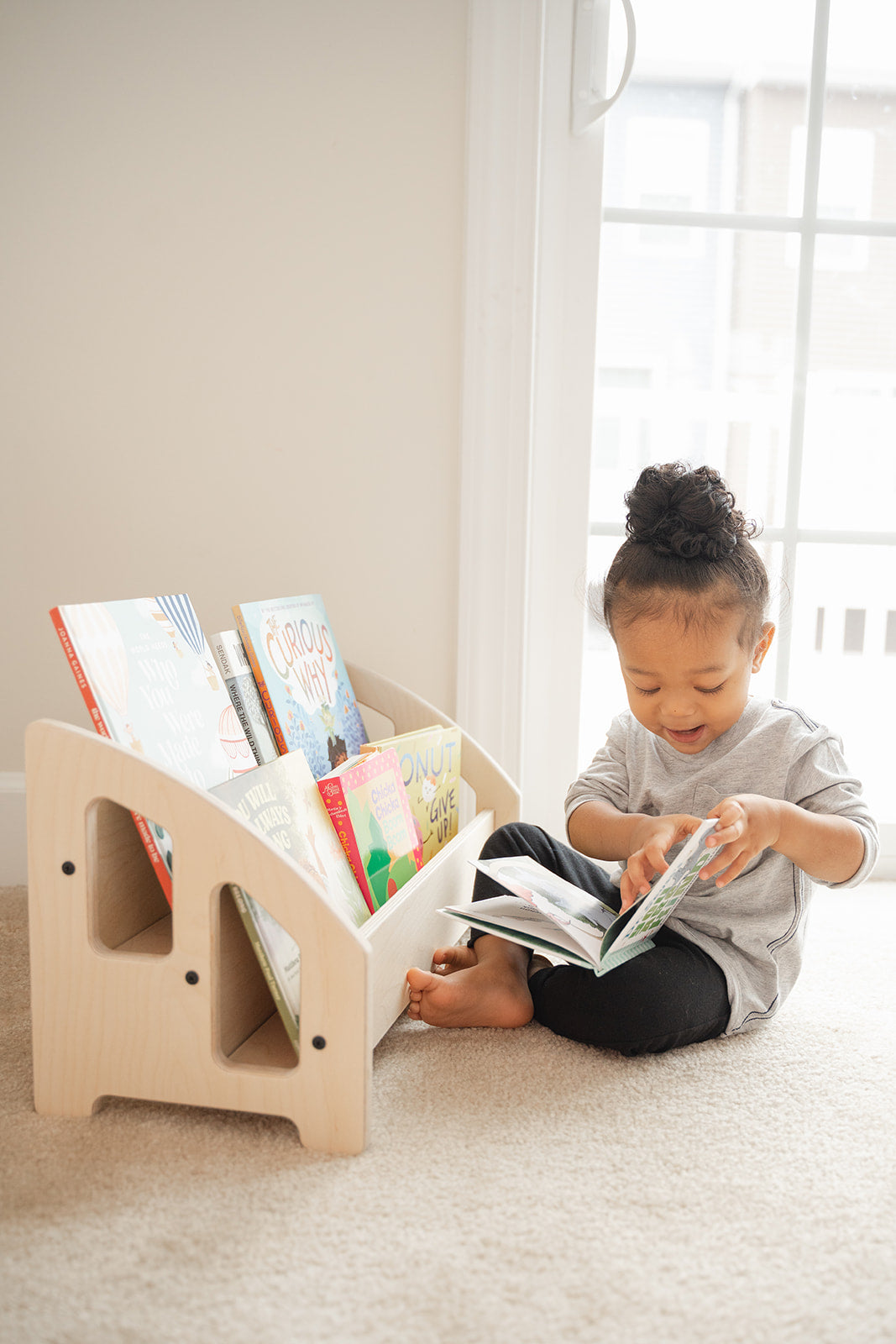 Floor Face-Out Wooden Bookshelf - image 2