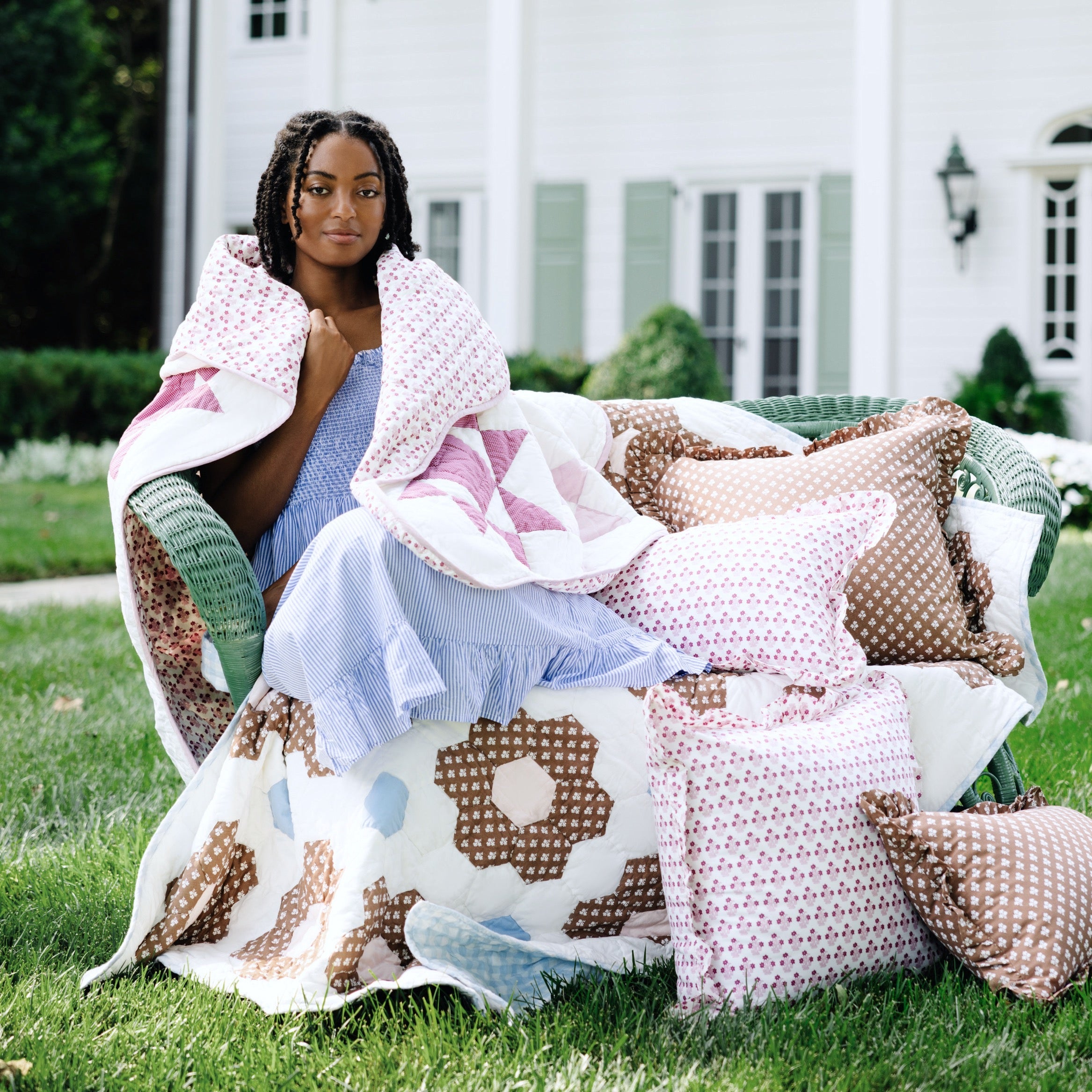 Abigail Ruffled Lumbar Pillow - image 4