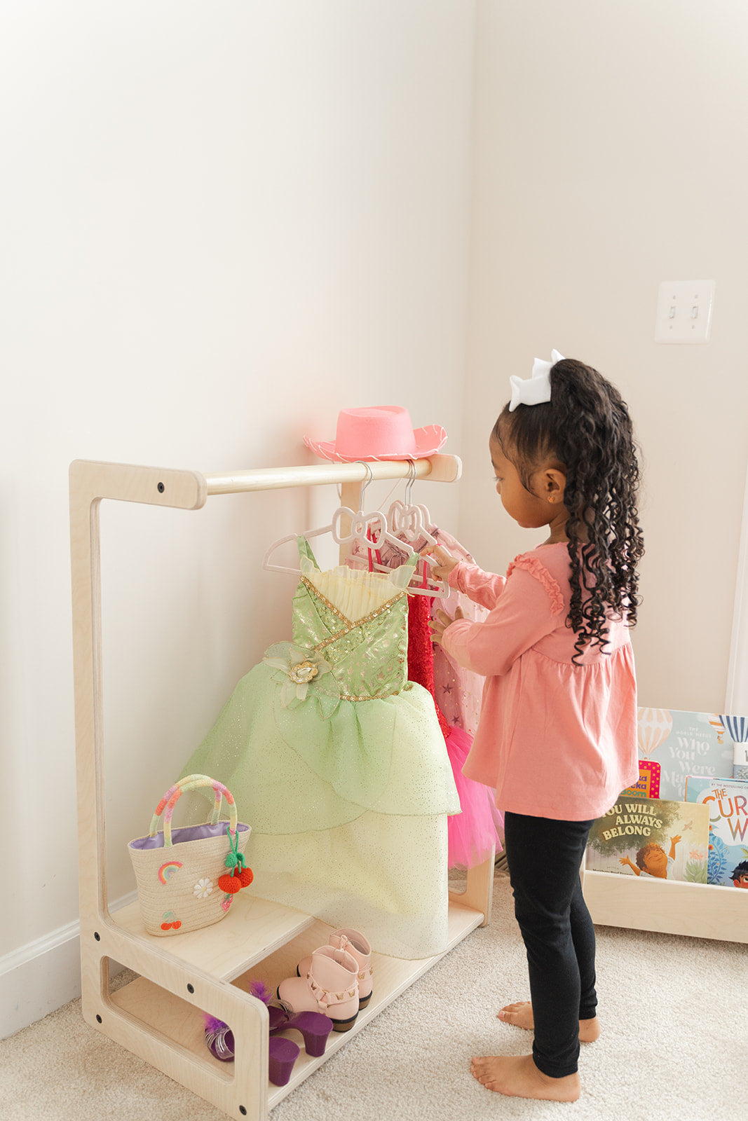 Wooden Clothing Rack - image 3