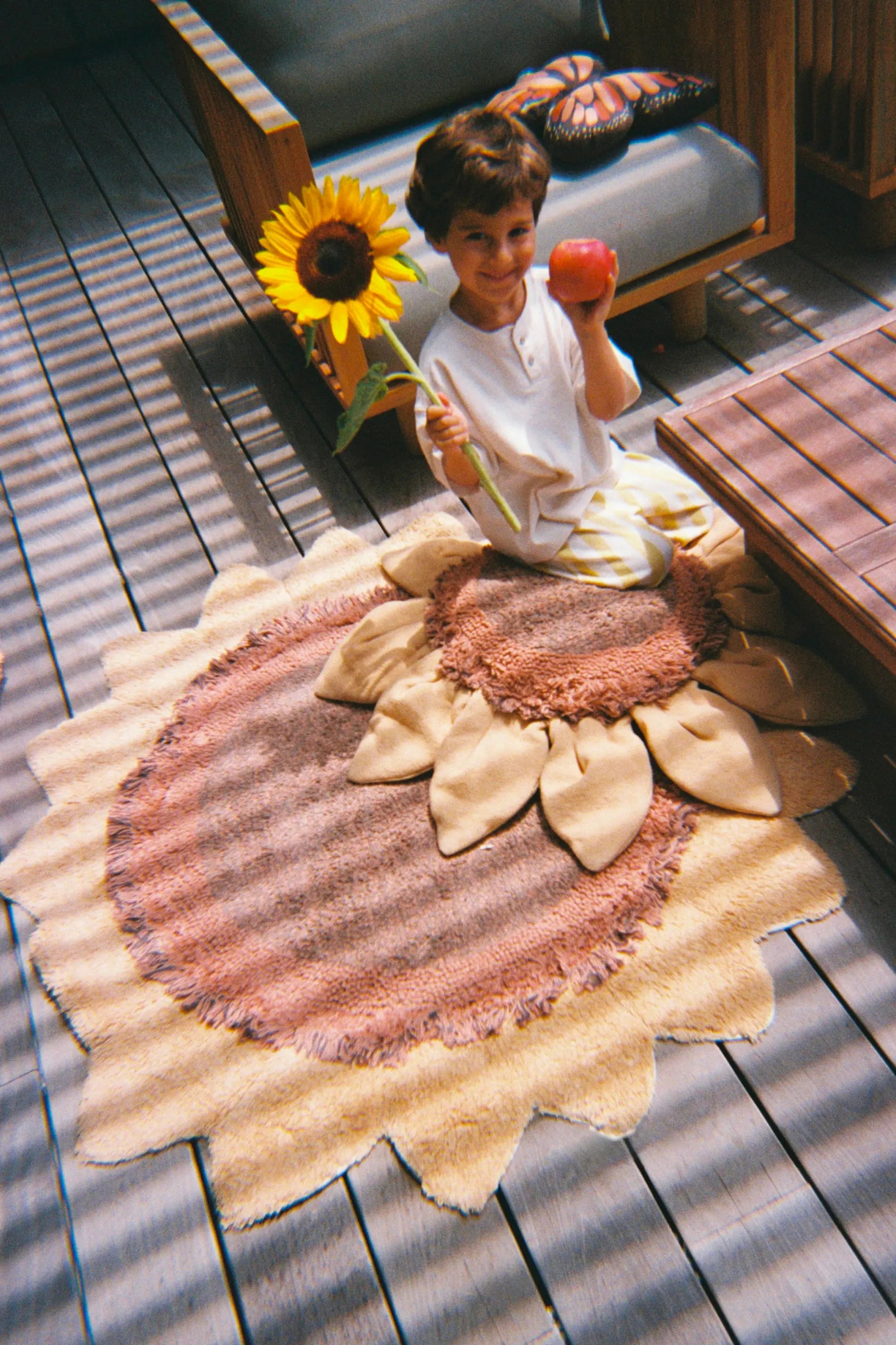Washable Sunflower Rug - image 2